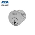 Assa Abloy 1-1/8" Maximum+ Restricted Mortise Cylinder AR Cam KD Satin Chrome ASS-R2851-1-626-COMP-KD-0A7